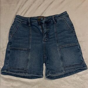 Judy Blue Dark Blue Jean Shorts